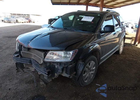 2017 Dodge Journey Se from USA, damaged, VIN 3C4PDCAB8HT504377